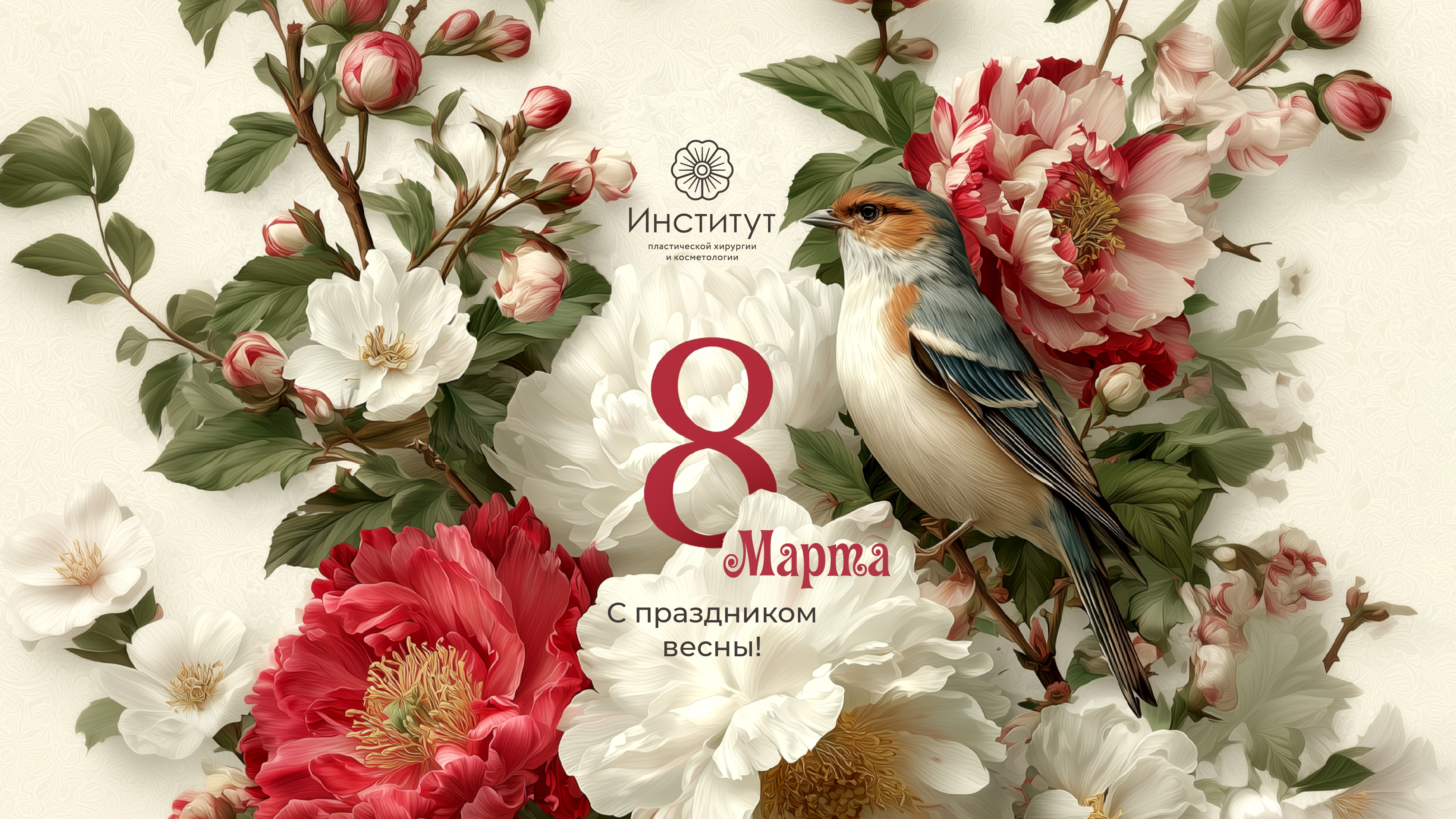 С Международным женским днём 8 Марта!